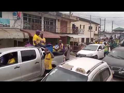 Medeama SC trophy parade is ongoing ... 2022/ 2023 league