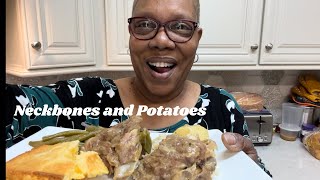 Old School Neck Bones and Potatoes