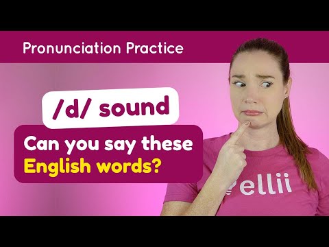 Practicing /d/ – English Pronunciation Lesson (Part 2)