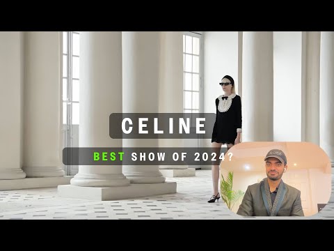 Reacting to CELINE 24 WOMEN SUMMER 25 Show | The Best Fashion Show of 2024?!