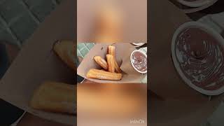 サグラダ・ファミリアのすぐ近くのチュロス屋/La selecta de churros/Churros shop near Sagrada Familia  #shorts #churros