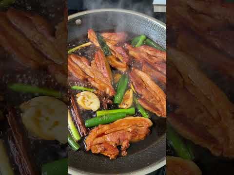 Pork Belly Bao Buns 🤤  #asmr #recipe #shorts