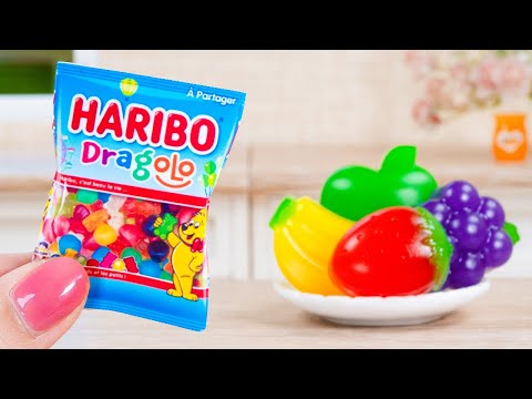 So Sweet Rainbow Fruit Jelly 🥝🥭🍉🍊🍓 Best of Miniature Rainbow Fruit Jelly Making | Tiny Cakes