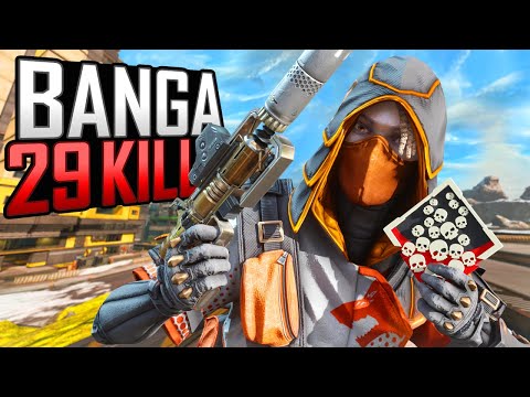 INSANE Bangalore 29 KILLS and 8,400 Damage Apex Legends Gameplay