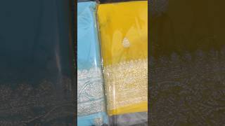 Pure Banarasi Khaddi Chiffon Saree Handloom Made 7524931212 #shorts #bridalsarees #shorts #trend