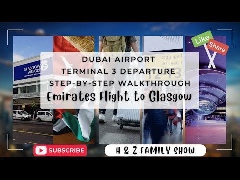 Dubai Airport Terminal 3 Departure - Step-by-Step Walkthrough -  [WATCH BEFORE YOU GO]