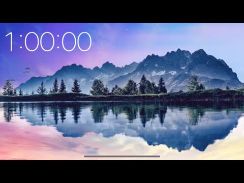 1 Hour Timer - Peaceful Soft Background Music