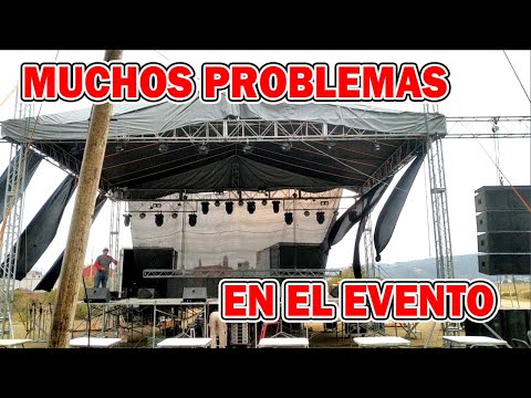 PROBLEMAS CON EL EMPRESARIO EN ESTE EVENTO