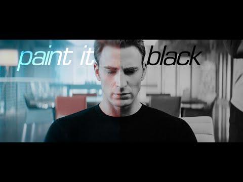 Steve Rogers || paint it black