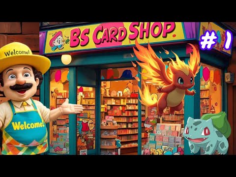 STARTING NEW BUSINESS OF POKEMON CARD SELLING IN MY TCG CARD SHOP SIMULATOR MOBIL || PART 1