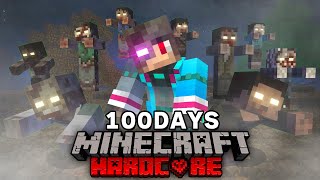 最強のゾンビだらけの世界で100日ハードコアサバイバル【 マイクラ / マインクラフト 】