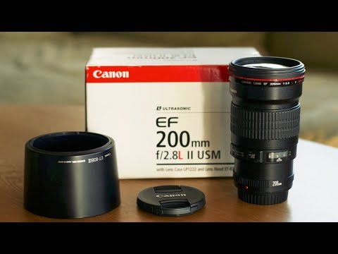 Awesome Affordable Telephoto Lens - Canon 200mm f2.8 L - For Mirrorless and DSLRs