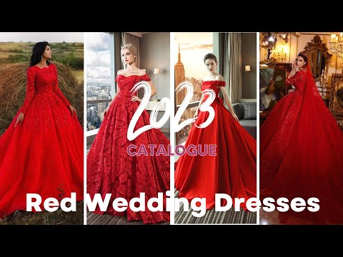 Red Wedding Dresses | Bridal Fashion | Wedding Gowns #weddingdresses  #bridalfashion