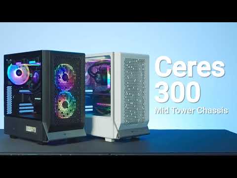 Thermaltake Science – Ceres 300 Mid Tower Chassis System & Thermal testing