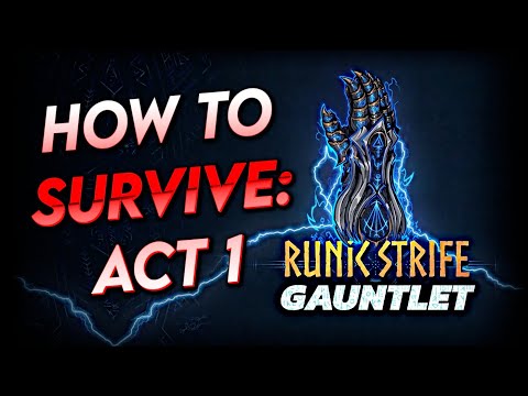 The MOST BRUTAL GAUNTLET YET! Surviving the Campaign: Part 1 | Path of Exile 3.25