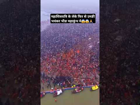 प्रयागराज मे फिर से उमङी भीङ  #trending #viralvideo #shorts #song #mahakumbh2025 #prayagrajkumbh