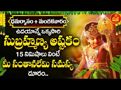 DHANURMASAM SPECIAL BHAKTI SONGS 2024 | SUBRAHMANYA ASHTAKAM | VANDANAM MURUGAYYA