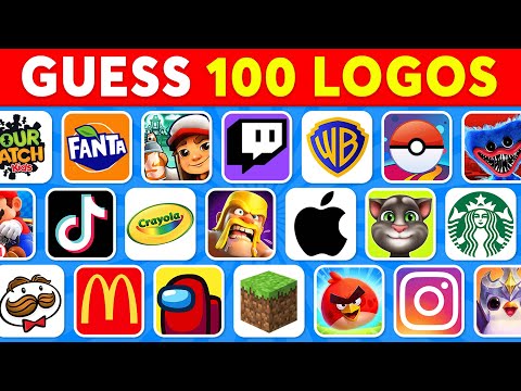 Guess the Logo in 3 Seconds ✅ 100 Famous Logos | Logo Quiz 2024