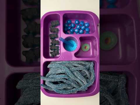 Packing School Lunch *ONLY BLUE CANDY* #shorts