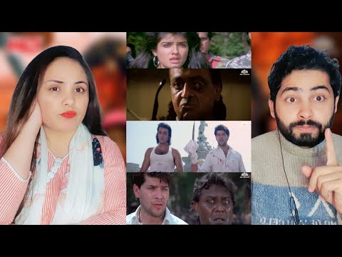 Pakistani Reaction On Aatish Movie, Part 4 | Sanjay Dutt, Raveena Tandon, Aditya, Karishma kapoor