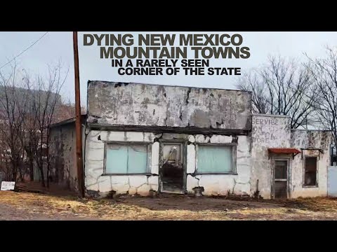 Dying NEW MEXICO Mountain Towns In A Rarely Seen Corner Of The State (Far Off The Interstate)