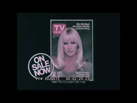 1980s TV COMMERCIAL PROMOS FOR TV GUIDE MAGAZINE & 1970s COMMERCIALS FOR GUARANTY CHEVROLET XD26675