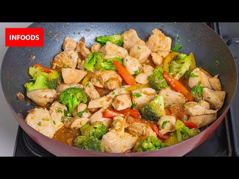 Chicken Brocolli Recipe | How to Make Chicken Brocolli | Infoods