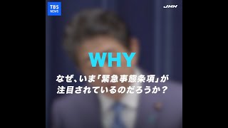 なぜ、いま「緊急事態条項」が注目されているのか？ #みんなのWHY