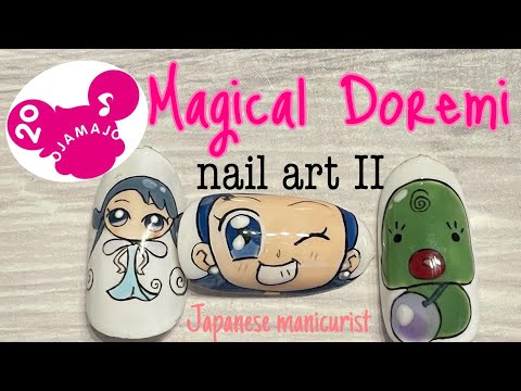 【Nail】Magical Doremi nail art Ⅱ/ おジャ魔女どれみネイルアート②