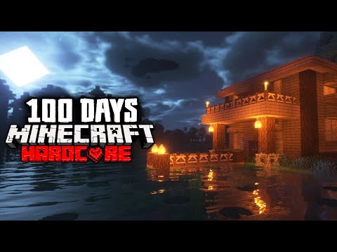 I Survived 100 Days in the SCARIEST Don't Look Mod in Minecraft Hardcore