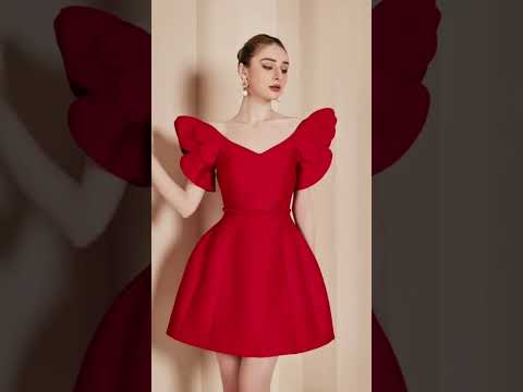 Korean Style Cute Short Dresses 👗#koreandresses #ytshorts #viral #shorts