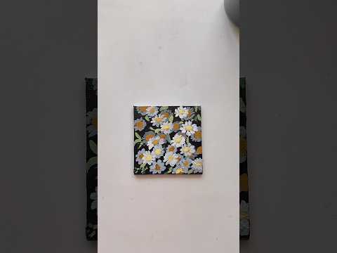 daisies #artreels #art#arte#acrylicpainting #artist #artandcraft #artwork #artvideos #artistpainting