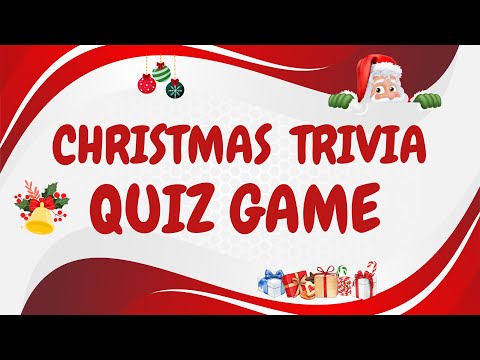 The ULTIMATE Christmas Trivia Quiz Game For All The Family. NEW YouTube Games