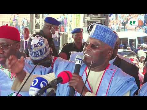 Atiku Abubakar and Ifeanyi Okowa Storm Gombe State for the 2023 PDP Presidential Campaign Rally