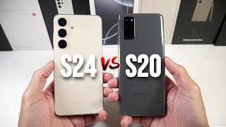 Samsung Galaxy S24 VS Samsung Galaxy S20!  Should You Upgrade? (Camera Comparison, PUBG, Speed Test)