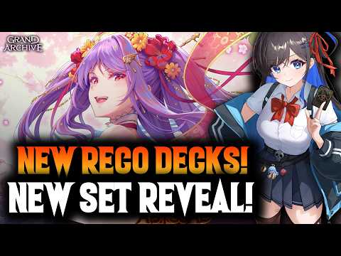 NEW SET REVEAL & NEW RE:COLLECTION DECKS! Grand Archive TCG Abyssal Heaven