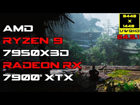 Black Myth Wukong Very High Settings Ultrawide 3440x1440 | RX 7900 XTX | R9 7950X3D