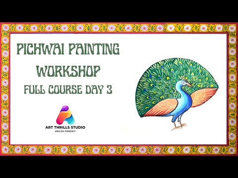 Pichwai Painting Live Tutorial: Day 3