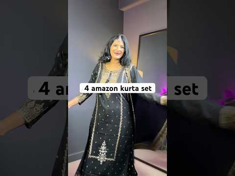 4 Amazon Kurta set #shorts #youtubeshorts #amazonkurtaset