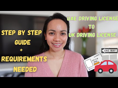 How to Swap Your Uae Driving License For A Uk Driving License (Step by Step guide)