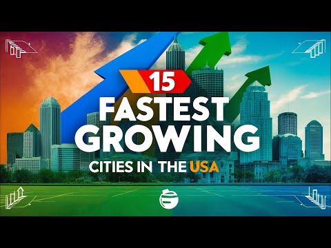 15 FASTEST GROWING Cities in the USA | Best Cities in America