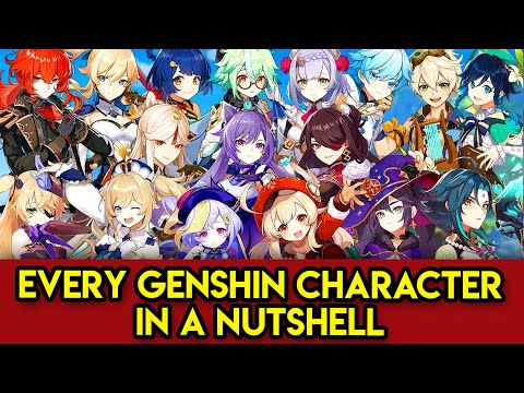 How I see each Genshin Character ...