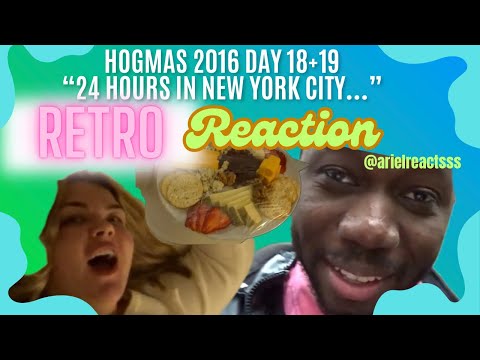 HOGMAS 2016 DAYS 18+19 "24 HOURS IN NEW YORK CITY..."--RETRO REACTION!