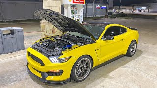 Hard Pulls in My NASTY Supercharged Shelby GT350!! (POV DRIVE)