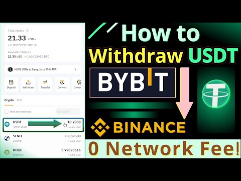 Bybit to Binance USDT Withdrawal Process || USDT Withdraw Bybit || Transfer USDT || 0 Network Fee