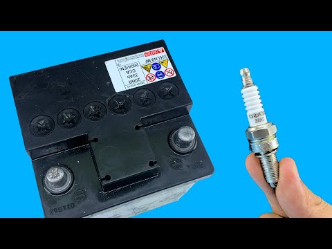 Your battery will last forever! Quickly Restore your Battery with Car Spark Plugs