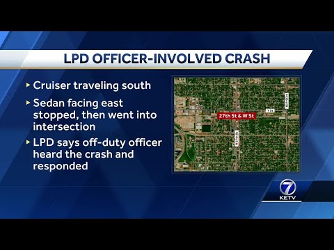 Lincoln police officer critically injured, another driver seriously hurt in T-bone crash