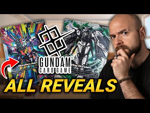 Everything You NEED To Know About The Gundam TCG Card Game | Card Reveals