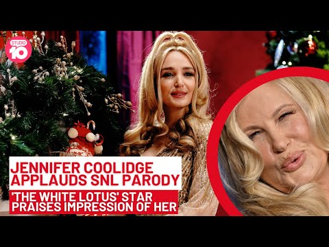 Jennifer Coolidge Applauds SNL Parody | Studio 10