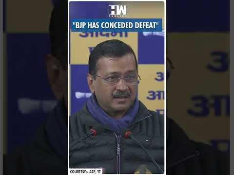 #Shorts | "BJP has conceded Defeat" | AAP | Atishi | Arvind Kejriwal | Delhi Assembly Elections 2025